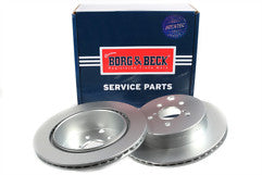 Borg & Beck - BRAKE DISC PAIR - BBD5455 - Fits: Subaru Forester 2.0i 03/13-