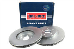 Borg & Beck - BRAKE DISC PAIR - BBD5597 - Fits: Impreza 2.0i AWD 10/15-