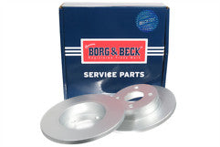 Borg & Beck - BRAKE DISC PAIR - BBD5013 - Fits: Nissan Micra K11 93-