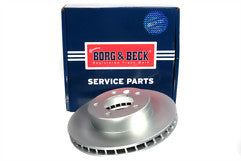 Borg & Beck - BRAKE DISC SINGLE - BBD5911S - Fits: Jaguar 3.2,Sovereign 4.0 90-