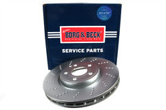 Borg & Beck - BRAKE DISC SINGLE - BBD6116S - Fits: Mercedes CLS (C218) 04/11-
