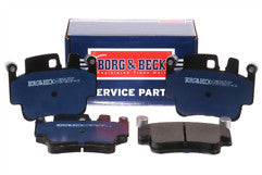 Borg & Beck - REAR BRAKE PADS - BBP2202 - Fits: Porsche Boxster 11/04-08/09