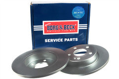 Borg & Beck - BRAKE DISC PAIR - BBD5617 - Fits: A Class (W177) Less Sports Pack 2018-