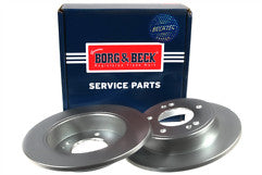 Borg & Beck - BRAKE DISC PAIR - BBD5257 - Fits: Hyundai Velostar 1.6GDI 05/11-
