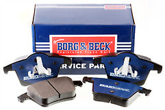 Borg & Beck - BRAKE PADS - BBP2136 - Fits: Volvo XC90 2002-