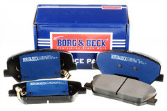 Borg & Beck - FRONT BRAKE PADS - BBP2364 - Fits: "Hyundai i30 16""wheels 06/12-"
