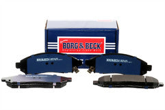 Borg & Beck - FRONT BRAKE PADS - BBP1882 - Fits: Nissan Navara 03-