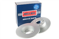 Borg & Beck - BRAKE DISC PAIR - BBD5526 - Fits: Q2,Ateca,Karoq,T-Roc 10/16-