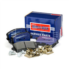 Borg & Beck - REAR BRAKE PADS - BBP2055 - Fits: Audi A4(IV),A5(8T) 07-