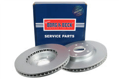 Borg & Beck - BRAKE DISC PAIR - BBD5627 - Fits: 3 H/Back, CX30 11/18-