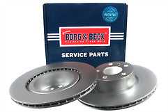 Borg & Beck - BRAKE DISC PAIR - BBD5300 - Fits: BMW X3(F25) x drive 09/10-