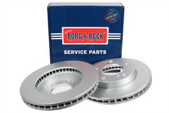 Borg & Beck - BRAKE DISC PAIR - BBD4681 - Fits: Ssangyong Actyon,Rexton 04-