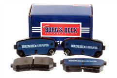 Borg & Beck - REAR BRAKE PADS - BBP2425 - Fits: Kia Picanto 1.0,1.2 05/11-