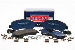 Borg & Beck - FRONT BRAKE PADS - BBP2020 - Fits: PSA Relay Ducato Boxer 06-
