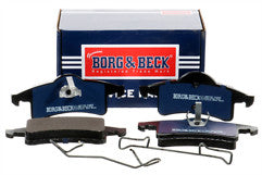 Borg & Beck - REAR BRAKE PADS - BBP1782 - Fits: Chrysler Grand Cherokee 99-01