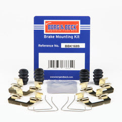 Borg & Beck - FITTING KIT - PADS - BBK1689 - Fits: Rio IV 01/17-