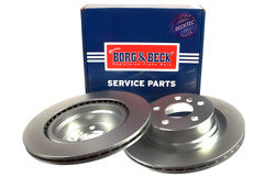 Borg & Beck - BRAKE DISC PAIR - BBD5646 - Fits: 3 Series (G20,G80) 316d, 318d, 320d 11/19-