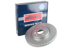 Borg & Beck - BRAKE DISC SINGLE - BBD6143S - Fits: "Jaguar F-PACE 2.0D 17"" 09/15-"