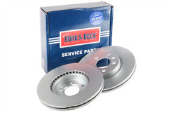Borg & Beck - BRAKE DISC PAIR - BBD5532 - Fits: Arona, Ibiza, Polo (1ZE) 07/17-