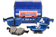 Borg & Beck - REAR BRAKE PADS - BBP1961 - Fits: BMW 5 series 04-
