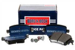Borg & Beck - REAR BRAKE PADS - BBP2448 - Fits: Seat Leon, Skoda Octavia 9/12-