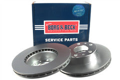 Borg & Beck - BRAKE DISC PAIR - BBD4801 - Fits: Peugeot Boxer 06-