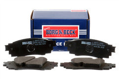 Borg & Beck - REAR BRAKE PADS - BBP2575 - Fits: Lexus RX 200t,450h 10/15-