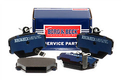 Borg & Beck - FRONT BRAKE PADS - BBP1679 - Fits: MCC Smart Car 1998-