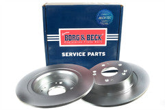 Borg & Beck - BRAKE DISC PAIR - BBD4743 - Fits: Honda Accord 2.0 08-