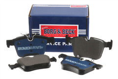 Borg & Beck - REAR BRAKE PADS - BBP2510 - Fits: Mercedes C Class(W,S205)02/14-