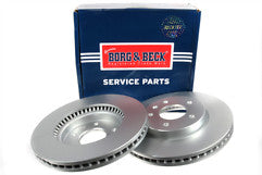 Borg & Beck - BRAKE DISC PAIR - BBD5141 - Fits: Chevrolet Captiva 06/06-