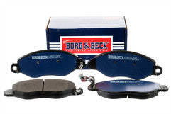 Borg & Beck - FRONT BRAKE PADS - BBP1714 - Fits: Ford Transit (FWD) 2000-