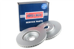 Borg & Beck - BRAKE DISC PAIR - BBD5533 - Fits: V40 2012-