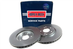 Borg & Beck - BRAKE DISC PAIR - BBD5504 - Fits: Tivoli 04/15-