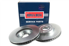 Borg & Beck - BRAKE DISC PAIR - BBD5550 - Fits: Focus IV 2018-