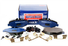 Borg & Beck - FRONT BRAKE PADS - BBP1796 - Fits: Mercedes E,S class 02-