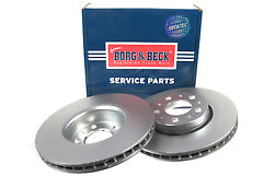 Borg & Beck - BRAKE DISC PAIR - BBD4179 - Fits: Volvo S690,S80,V70,XC70 98-10