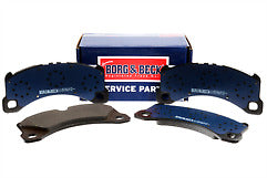 Borg & Beck - BRAKE PADS FRONT - BBP2682 - Fits: Macan (Silver Calipers) 02/14-
