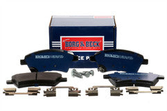 Borg & Beck - FRONT BRAKE PADS - BBP1968 - Fits: Fiat Sedici 06-