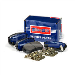 Borg & Beck - REAR BRAKE PADS - BBP2424 - Fits: Hyundai ix35, Sportage 4x4 10-