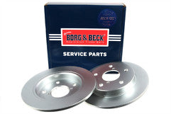 Borg & Beck - BRAKE DISC PAIR - BBD5607 - Fits: Swift V 1.4 Sport 03/20-