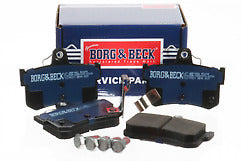 Borg & Beck - BRAKE PADS - BBP1482 - Fits: Rover 800 91- MGF 95-