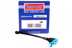 Borg & Beck - WEAR LEAD - BWL3115 - Fits: VAG A3,Leon,Octavia,Golf 9/12-