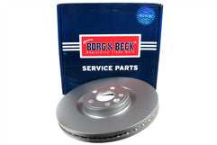 Borg & Beck - BRAKE DISC SINGLE - BBD6221S - Fits: "Discovery Sport 2.0, 2.2 18"" 06/15-"