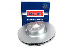 Borg & Beck - BRAKE DISC SINGLE - BBD6018S - Fits: L'Rover Rangerover 5.0V8 9/09-
