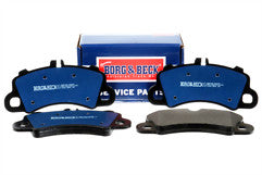 Borg & Beck - BRAKE PADS - BBP2900 - Fits: Cayenne PR Code 1ZG 05/17-