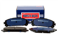 Borg & Beck - FRONT BRAKE PADS - BBP2289 - Fits: Lexus RX350, 450h 04/09-