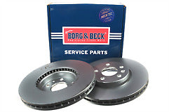 Borg & Beck - BRAKE DISC PAIR - BBD5493 - Fits: "S90, V90 II 16"" 03/16-"