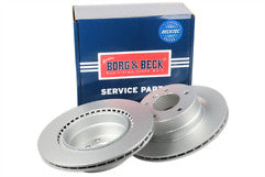 Borg & Beck - BRAKE DISC PAIR - BBD4810 - Fits: BMW 1 Series 120d 07-