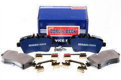 Borg & Beck - FRONT BRAKE PADS - BBP1950 - Fits: Mercedes Mercs A Class 04-